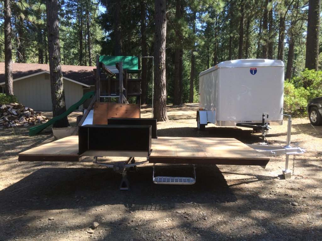 trailer with new sub-floor